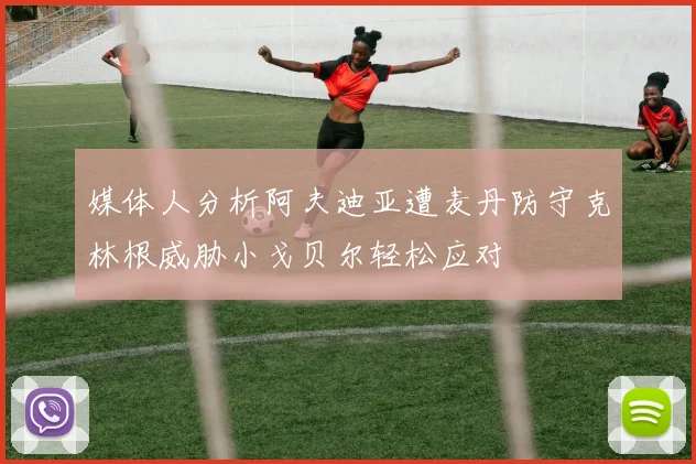 媒体人分析阿夫迪亚遭麦丹防守克林根威胁小戈贝尔轻松应对